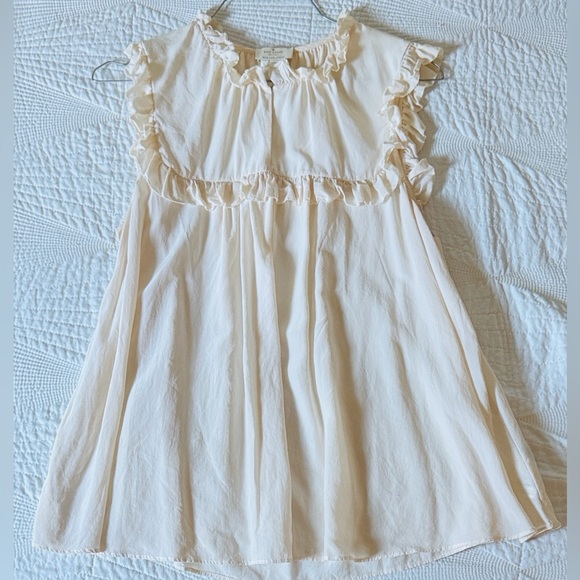 Kate Spade Cream Ruffle Sleeveless Top - Picture 1 of 9
